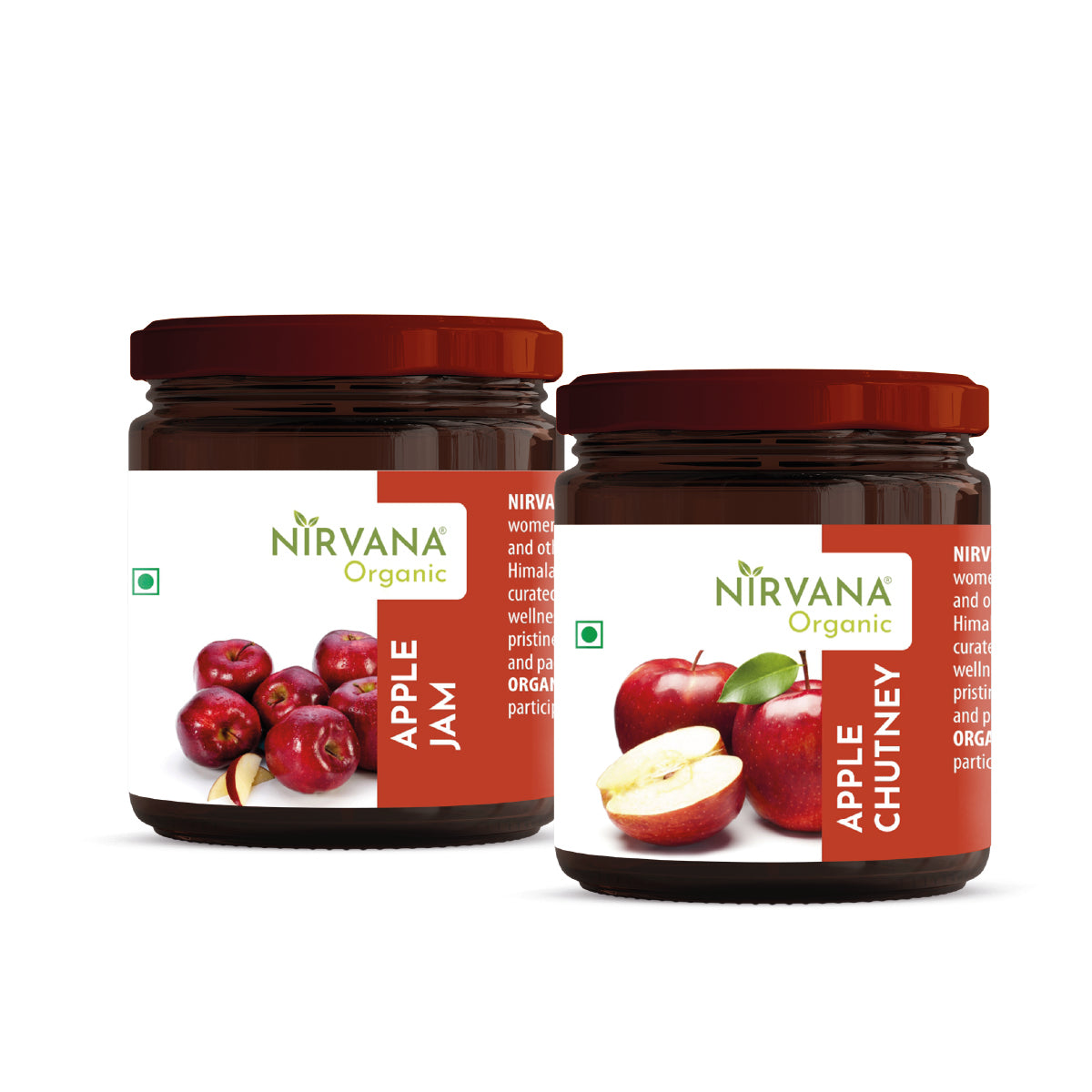 Apple Jam & Chutney Combo - Nirvana Organic