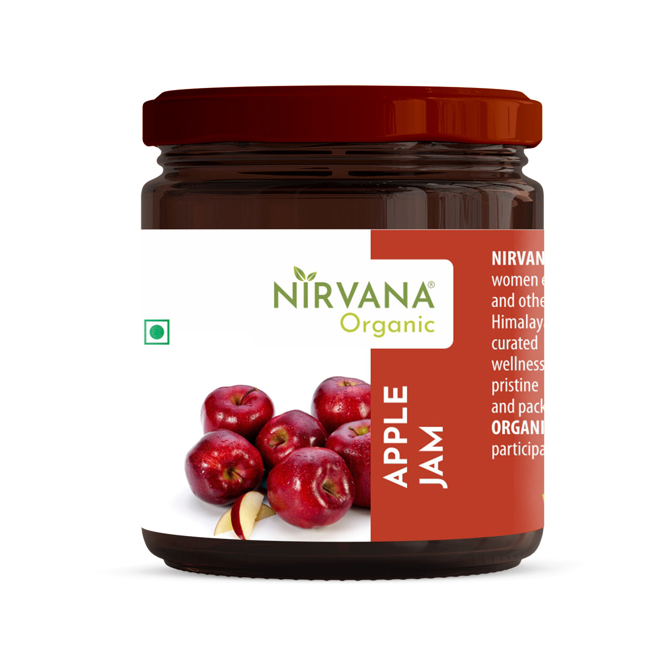 Nirvana Organic's Apple Jam