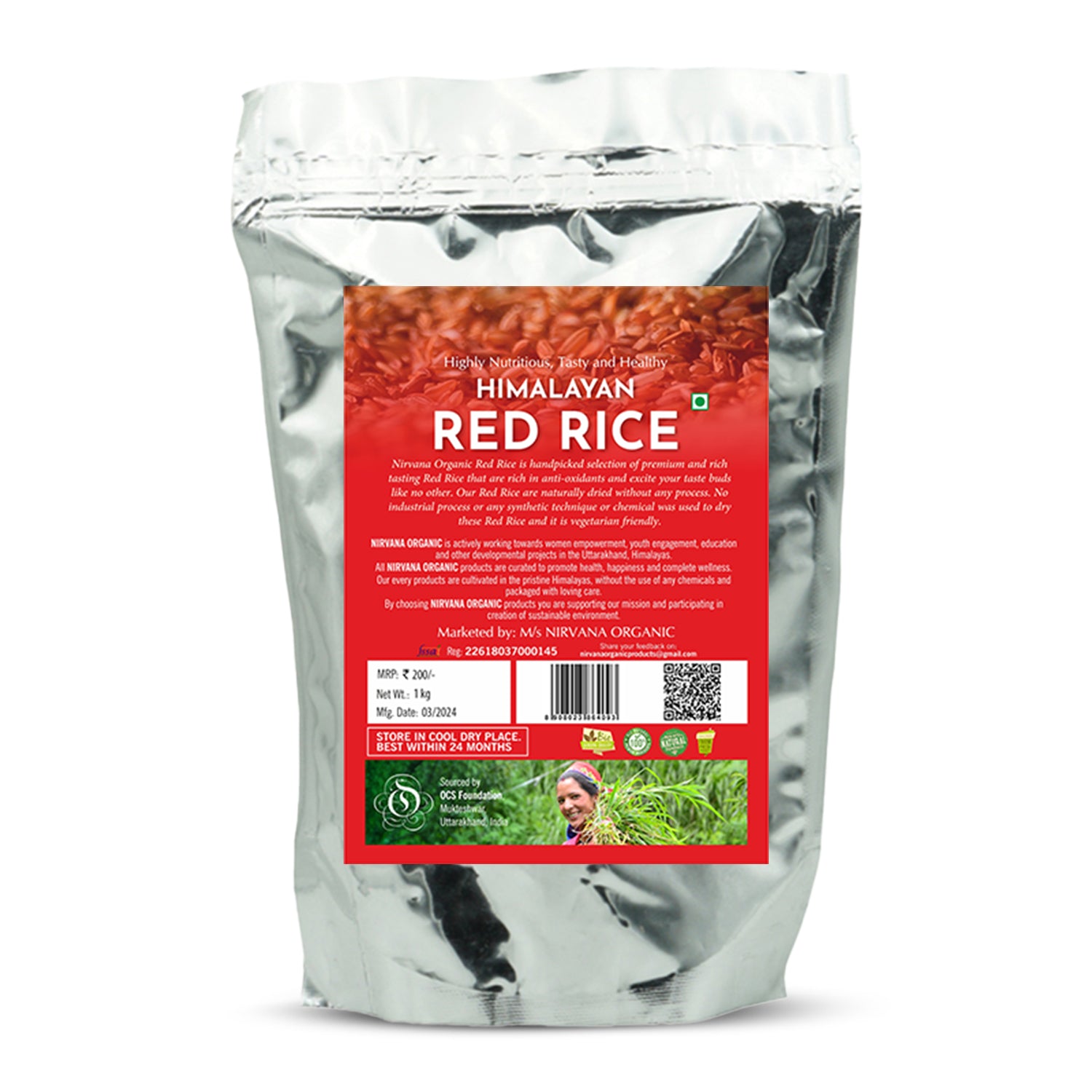 nirvana red rice